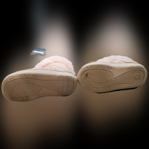 #KG-29 Joe Fresh Pink Girls Boots With Pom Poms - Picture 6 of 6